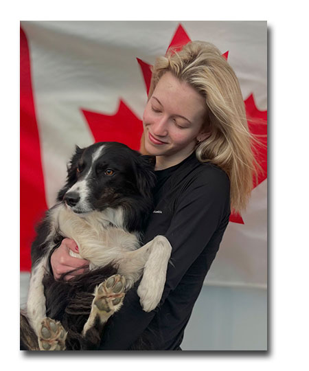 McKenzie Bailey and Luna